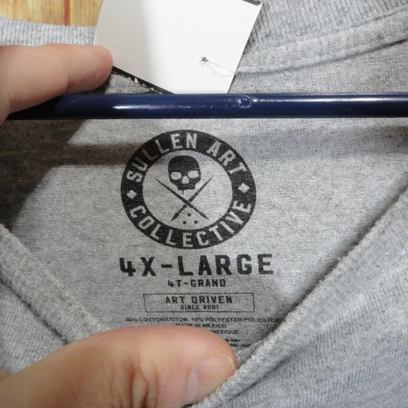 Sullen Art Collections Graphic Skulls T~EUC~Tattoo style~Skulls & Bones - Picture 4 of 4